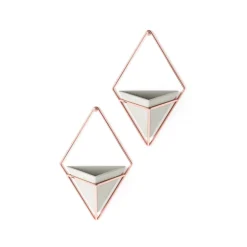 Wall Planters*Umbra Set Of 2 Wall Mounted Planters - Trigg