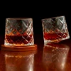 All For Spirits*Intercontinental Mercantile Set Of Ashford Glasses And Coasters