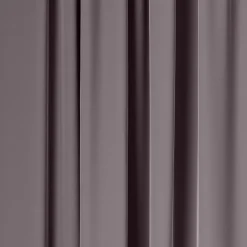 Poles & Curtains*Umbra Set Of Charcoal Blackout Curtains - Twilight