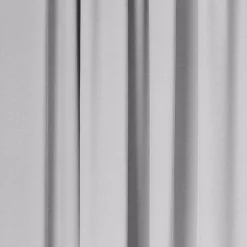 Poles & Curtains*Umbra Set Of Grey Blackout Curtains - Twilight