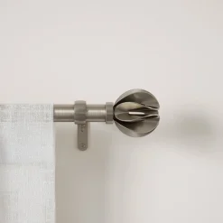 Poles & Curtains*Umbra Silver Curtain Rod - Blossom