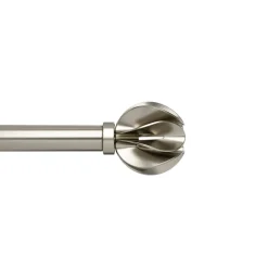 Poles & Curtains*Umbra Silver Curtain Rod - Blossom