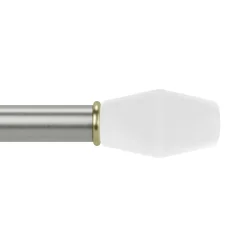 Poles & Curtains*Umbra Silver Curtain Rod - Fade
