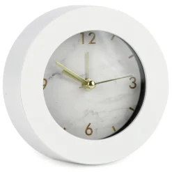 Decorative Objects*Attitudes Import 2 Small Alarm Clock - Marbled