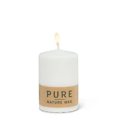 Decorative Candles*Abbott Small Ecological Pillar - White