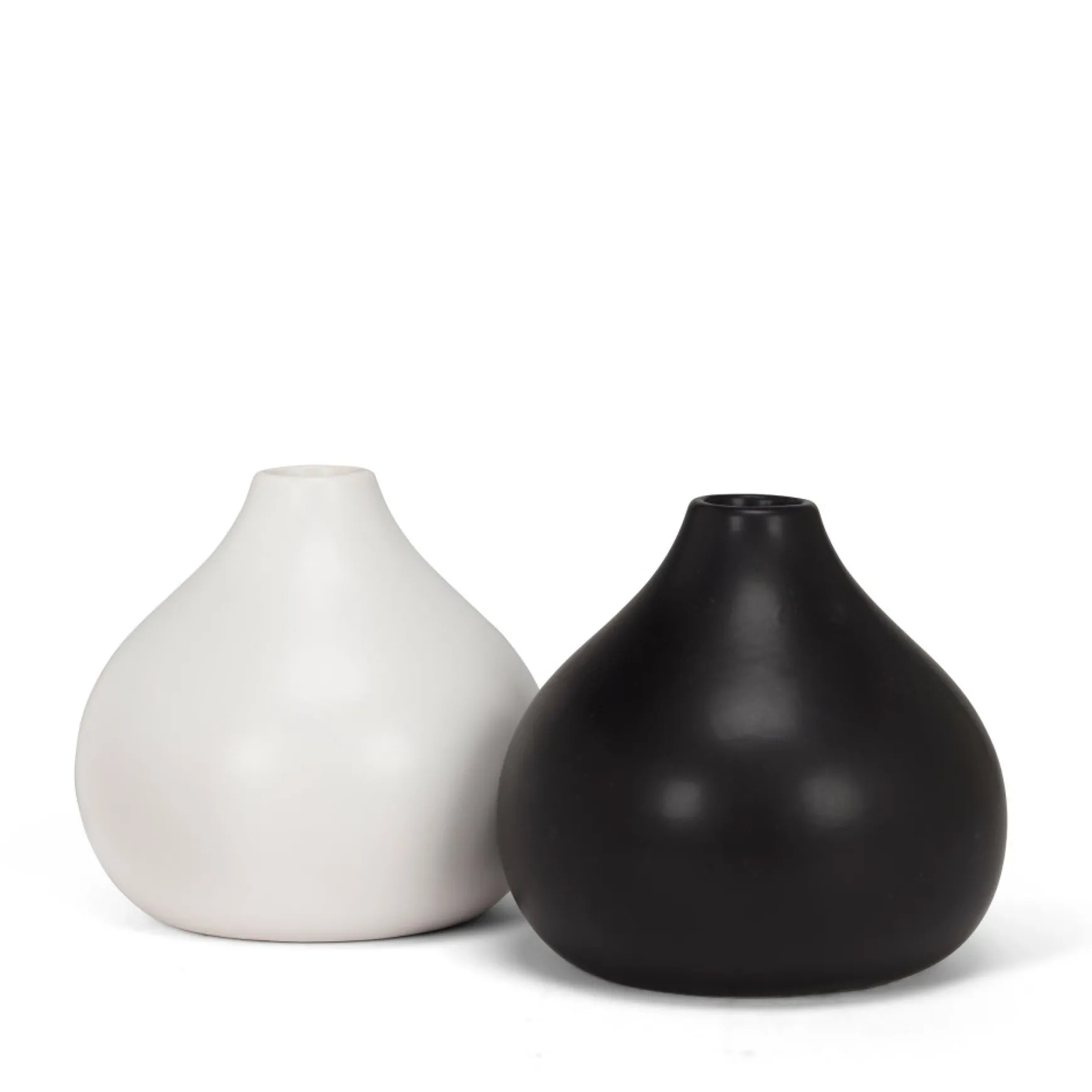 Vases & Pots*Abbott Small Matte Black Vase - Cashmere