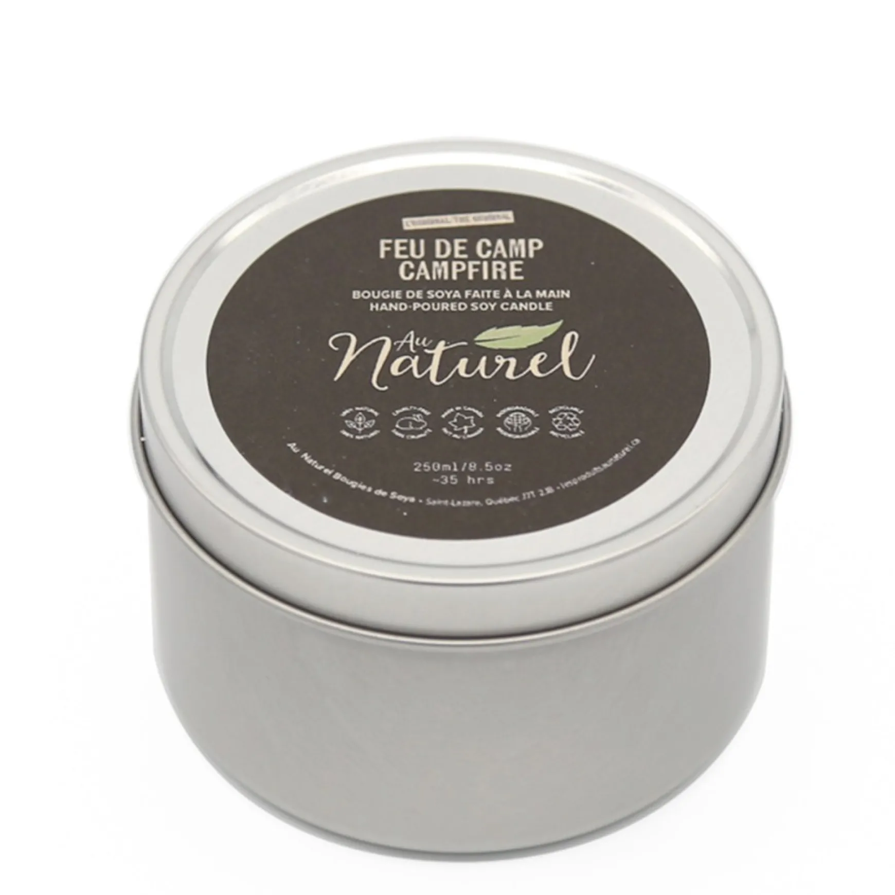 Scented Candles*Au Naturel Soy Candle - Campfire