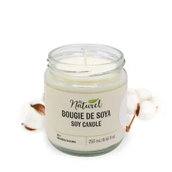 Scented Candles*Au Naturel Soy Candle 250Ml - Cotton