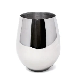 All For Wine*Danesco Stainless Steel Stemless Wine Glasse