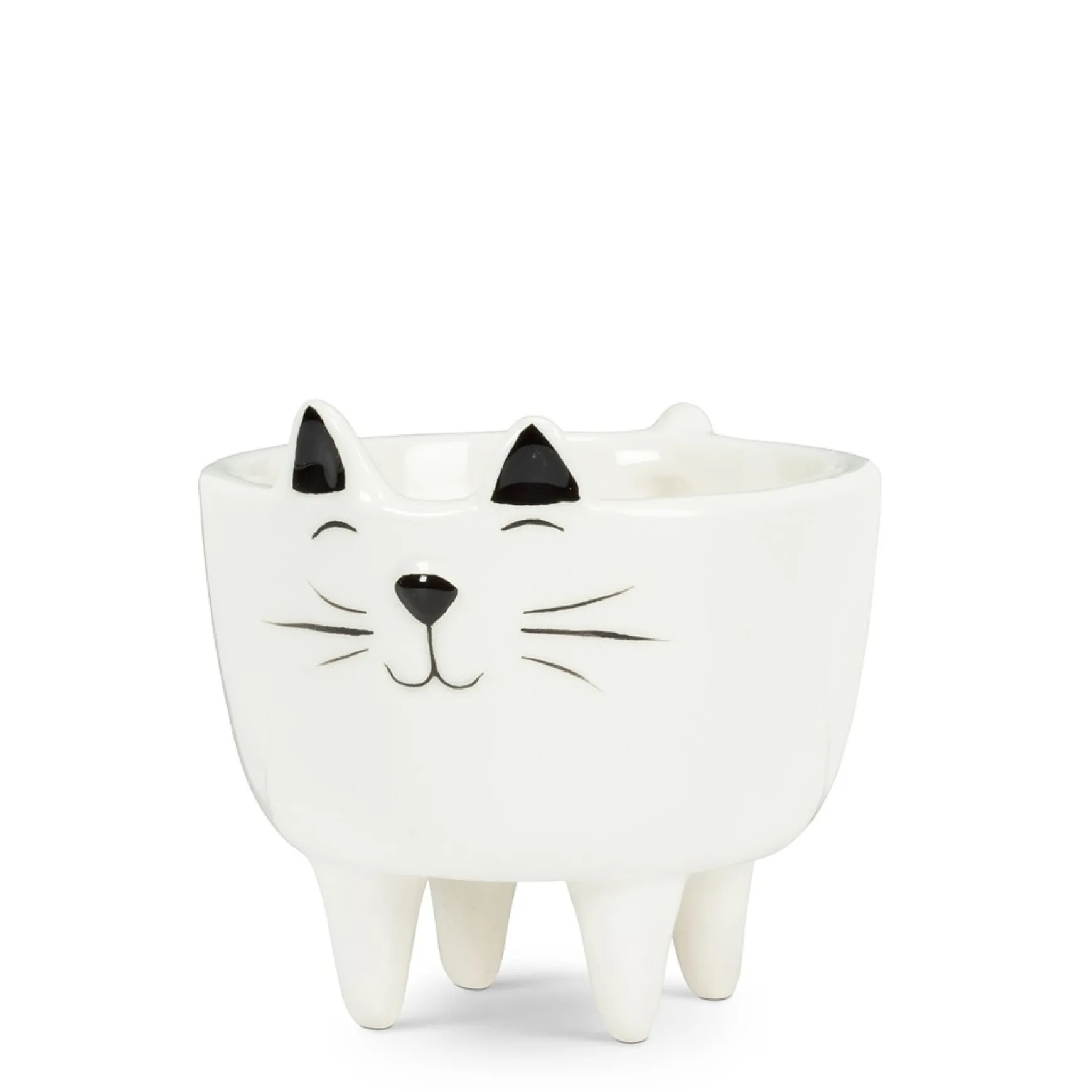 Vases & Pots*Abbott Standing Ceramic Pot - Cat