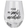 All For Wine*Attitudes Import Stemless Wine Glass - Sante Mentale