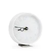 Decorative Objects*Attitudes Import Table Clock - White