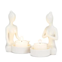 Candle Holders*Abbott Tealight Holder - Namaste