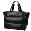 Convertible Bags*Pathz Tote Bag - Black Puffer