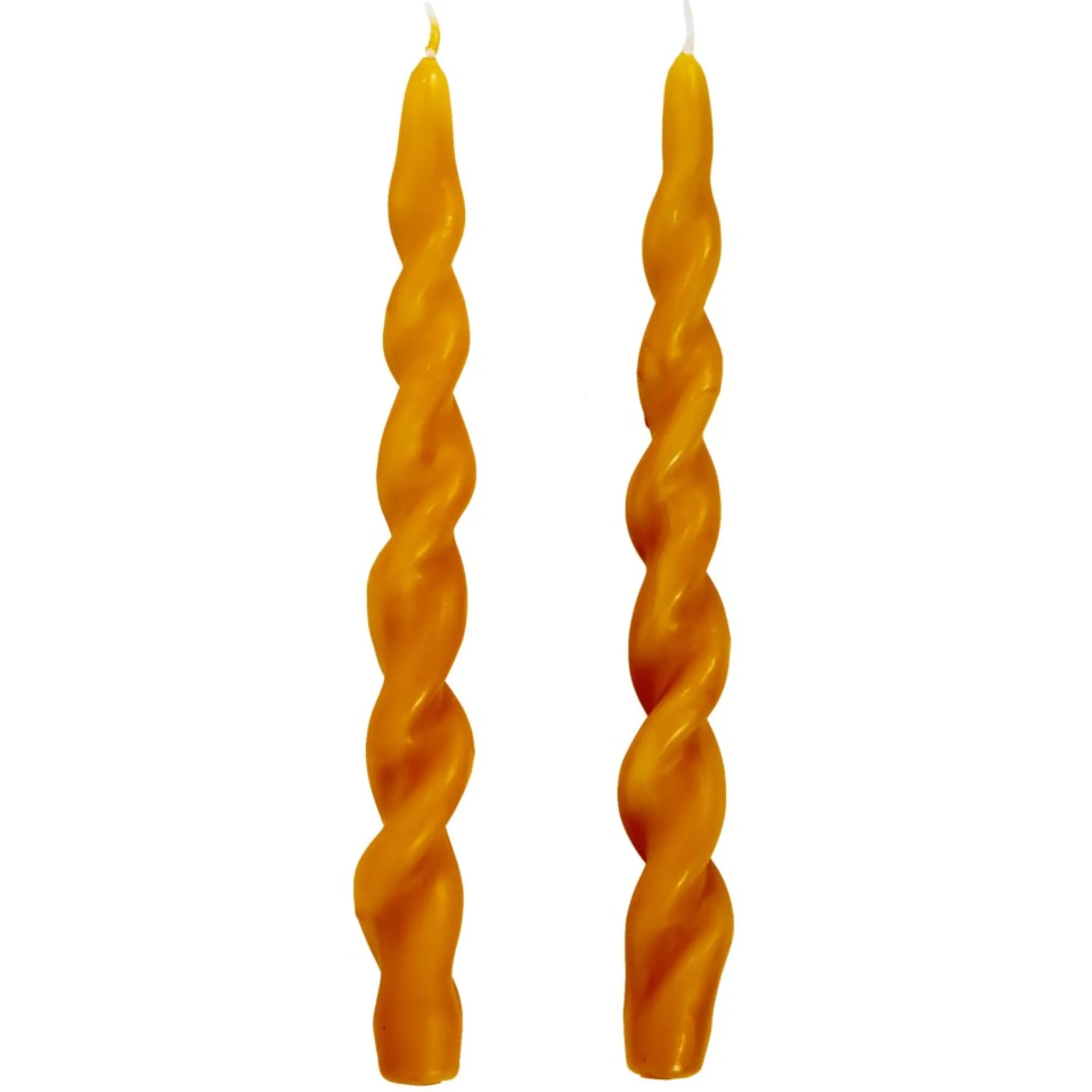 Decorative Candles*CTG Brands Twisted Candle Set - Ochres