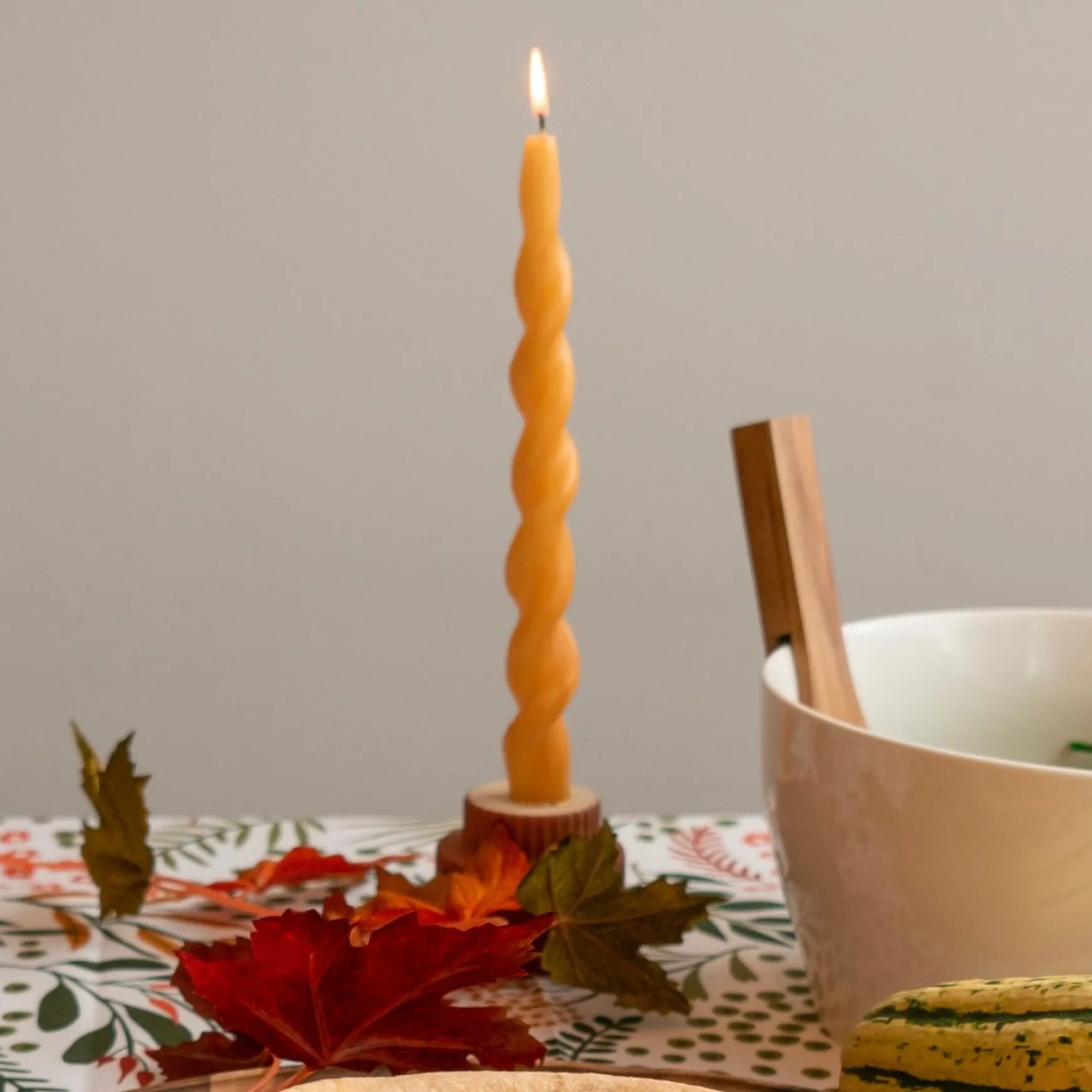 Decorative Candles*CTG Brands Twisted Candle Set - Ochres