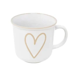 Mugs With Text*Nostalgia Import Vintage Mug - Heart