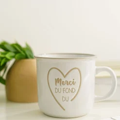 Mugs With Text*Nostalgia Import Vintage Mug - Thank You