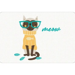 Tablecloths, Placemats & Napkins*Safdie & Co Vinyl Placemat - Meow