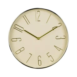 Clocks*Attitudes Import Wall Clock - Gold