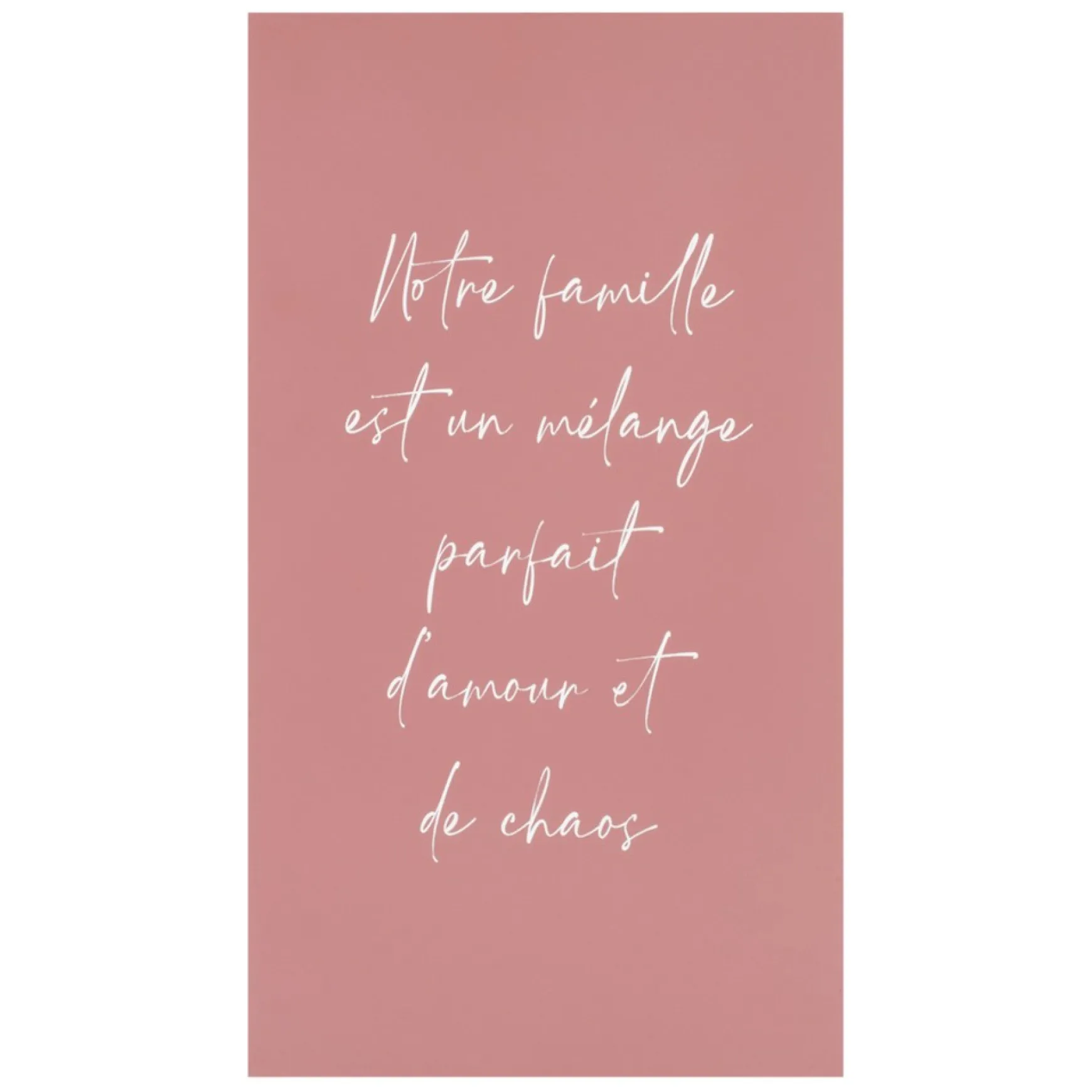 Plates & Wall Frames*Attitudes Import Wall Plate - Notre Famille