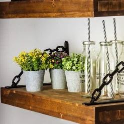 Arrangements*Abbott White Flowers - Cement Pot