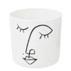 Vases & Pots*Nostalgia Import White Vase - Face