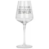 All For Wine*Attitudes Import 2 Wine Glass - Dose De Bonheur