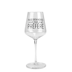 Products With Text*Attitudes Import 2 Wine Glass - Pause Prof