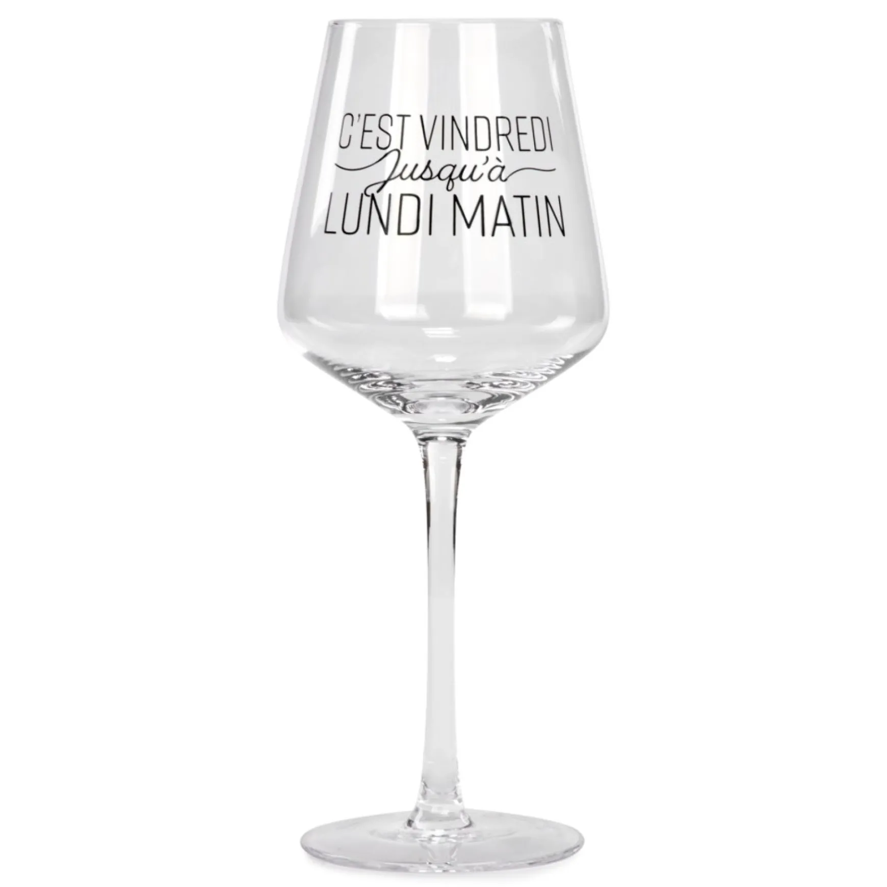 All For Wine*Attitudes Import 2 Wine Glass - Vindredi