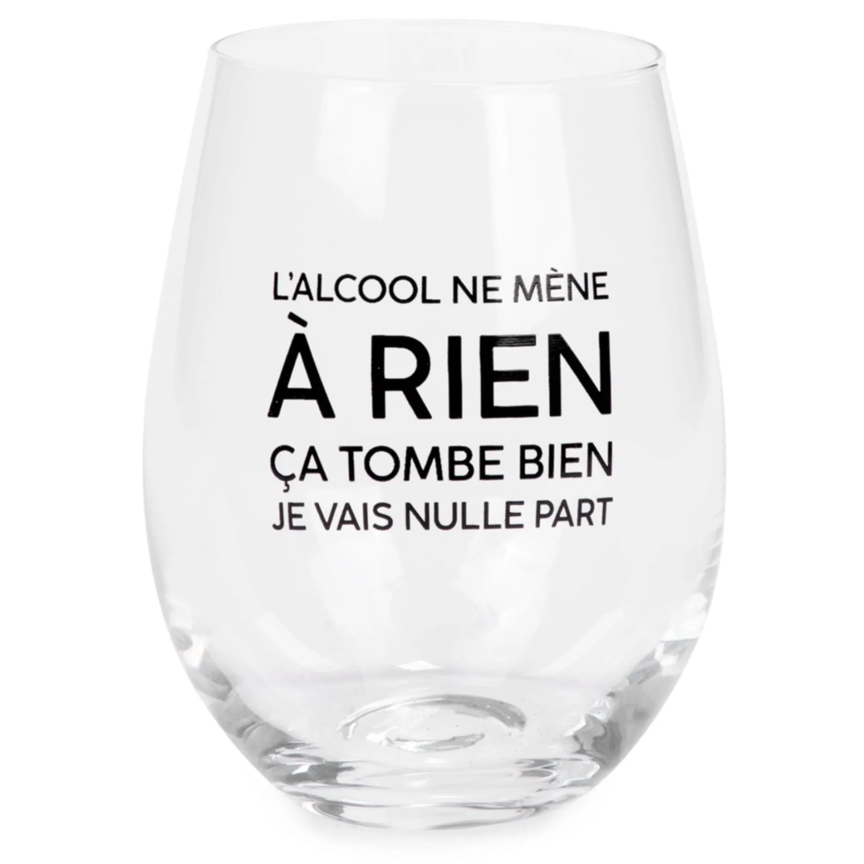 All For Wine*Attitudes Import 2 Wine Glass Without Stem - L'Alcool