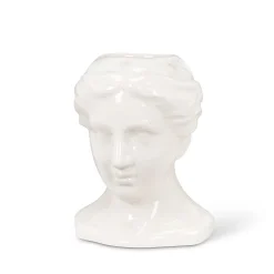 Vases & Pots*Abbott Women's Roman Face Pot - White