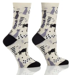 Slippers, Socks & Sandals** Women's Socks - Cats