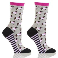 Slippers, Socks & Sandals** Women's Socks - Dog Patterns