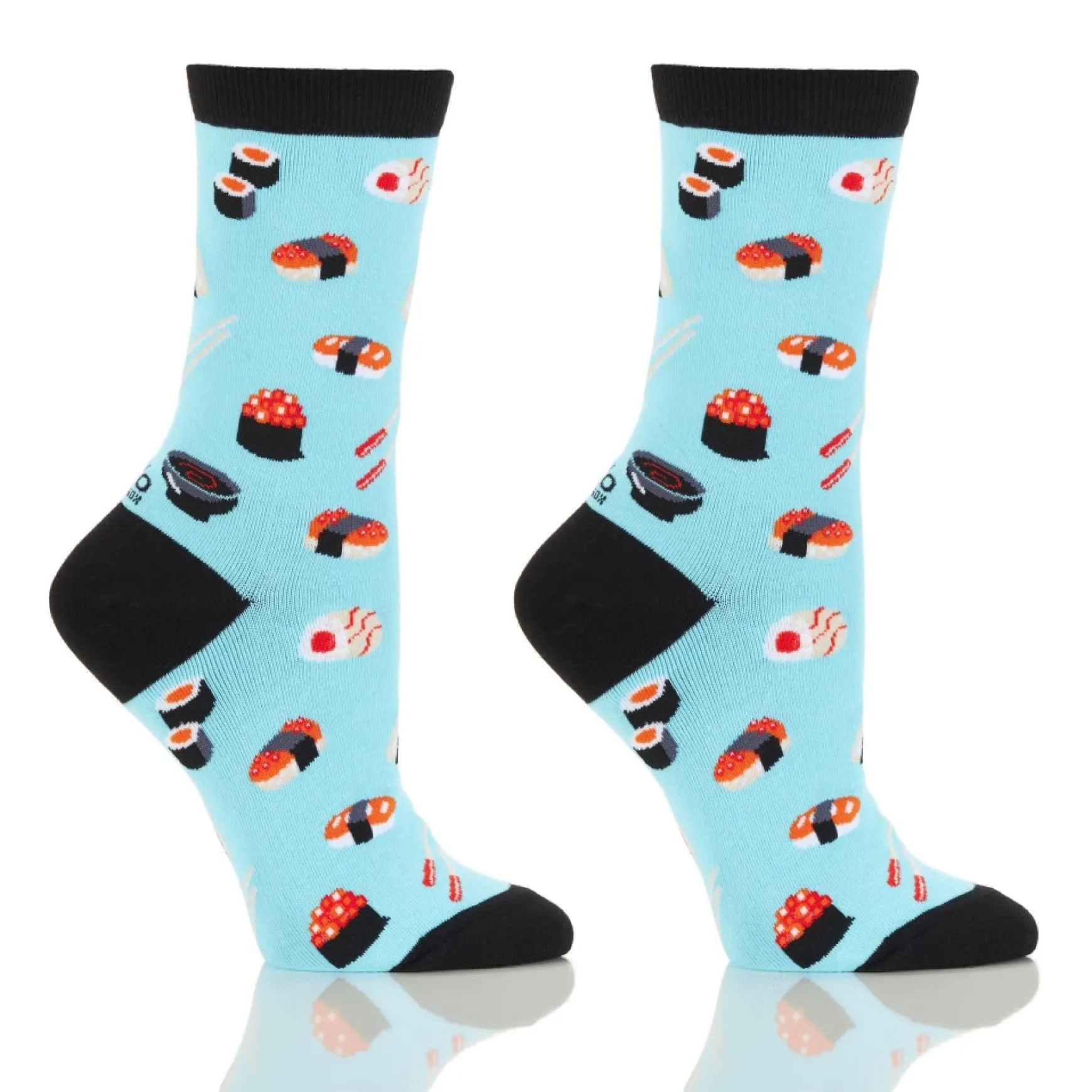 Slippers, Socks & Sandals** Women's Socks - Sushi Patterns